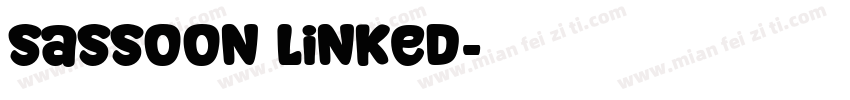 Sassoon Linked字体转换